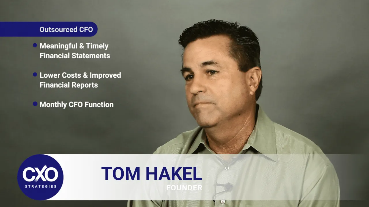 Tom Hakel on managed financial services and outsourced CFO work